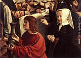 Gerard David Famous Paintings - The Marriage at Cana - detail